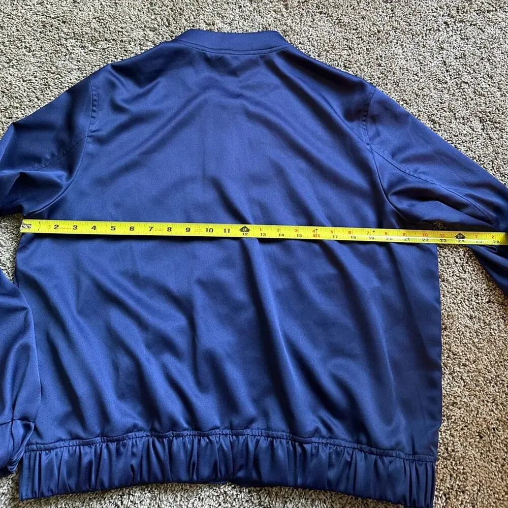 Michael Kors Deep Blue Jacket with Gold Accents